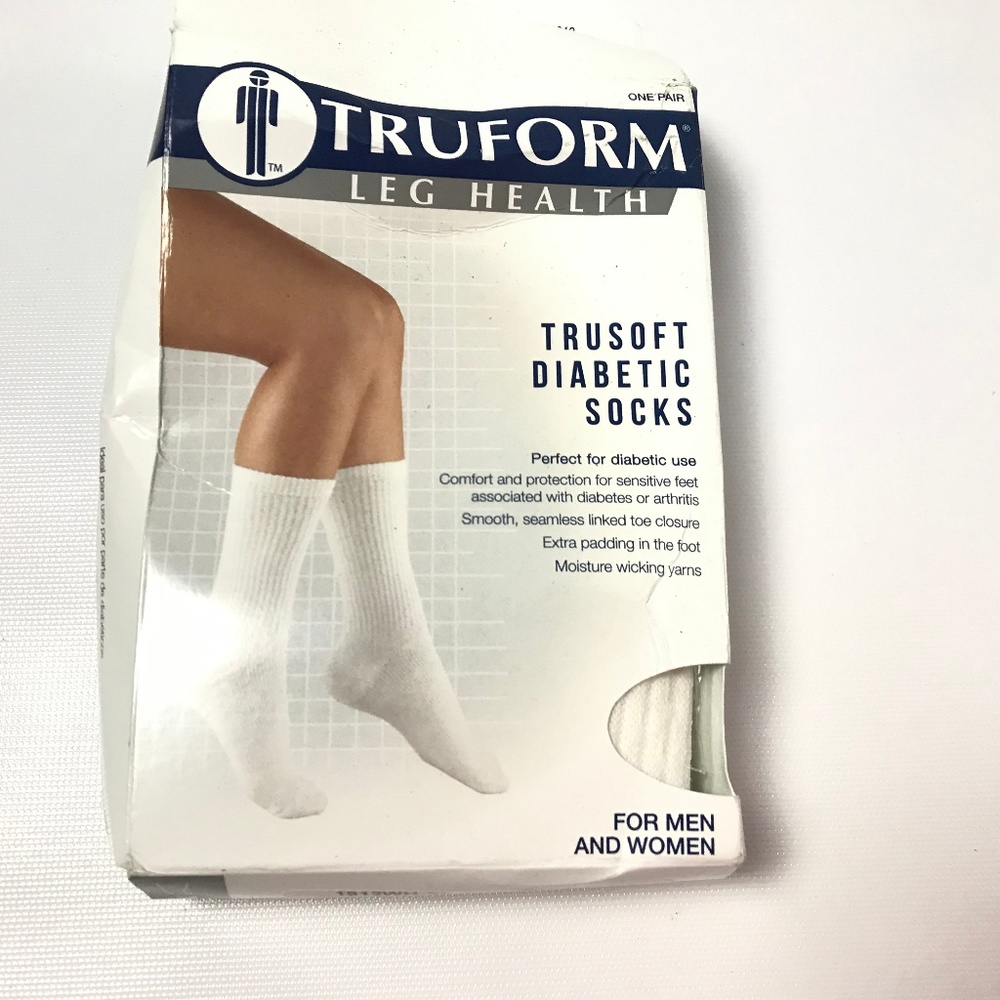 Truform Leg Health Unisex Trusoft Diabetic Socks